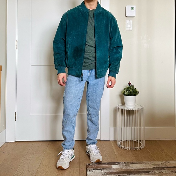 Velvet Bomber Jacket - Picture 1 of 4